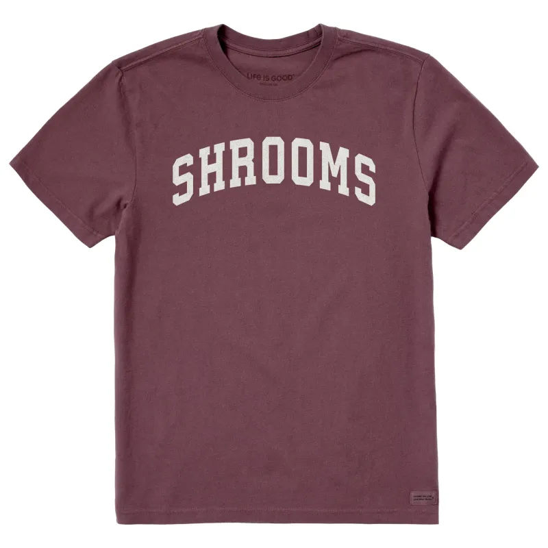 Men's Shrooms Arch Short Sleeve Crusher Tee sold by Life is Good