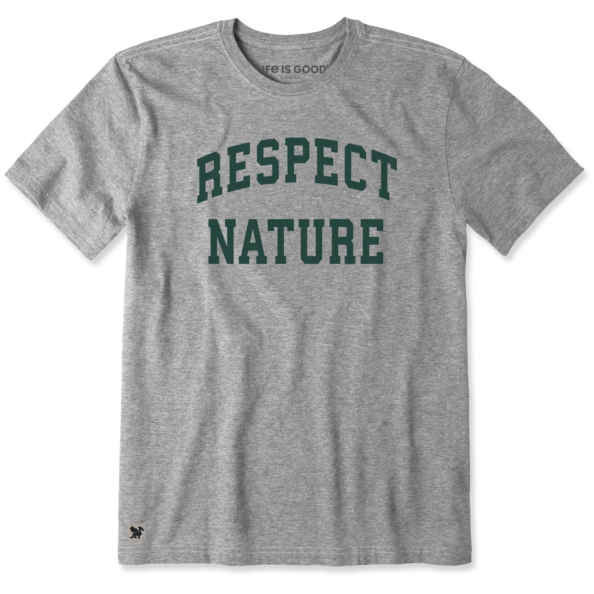Men's Respect Nature Arch Short Sleeve Crusher Tee sold by Life is Good