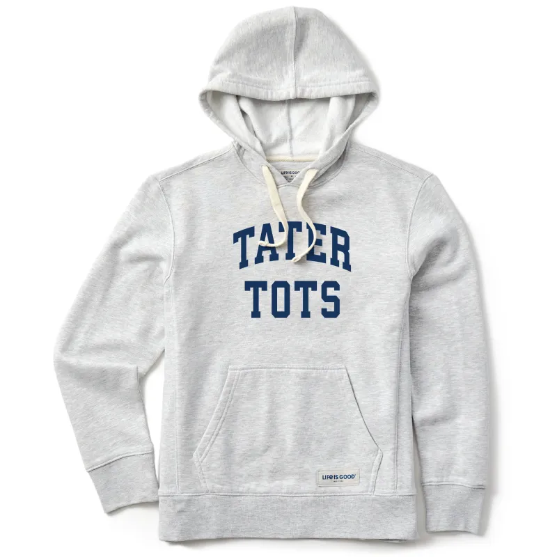 Women's Tater Tots Arch Simply True Fleece Hoodie sold by Life is Good