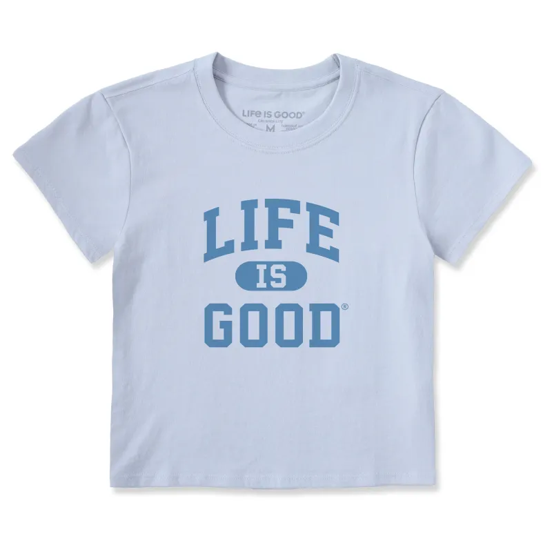 Women's Life is Good Arch Crusher-LITE Shrunken Tee sold by Life is Good