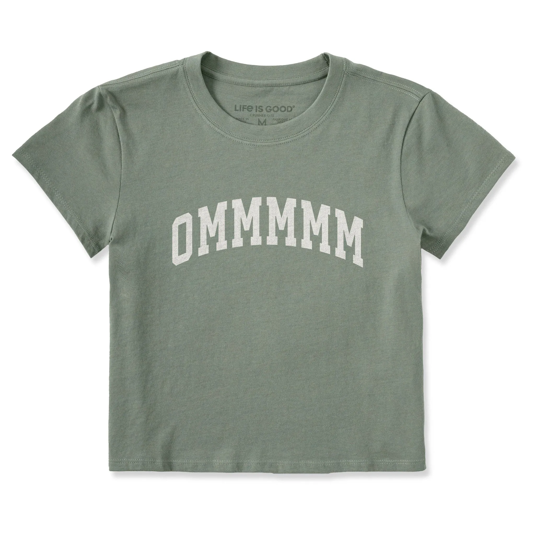 Women's Ommmm Arch Crusher-LITE Shrunken Tee sold by Life is Good