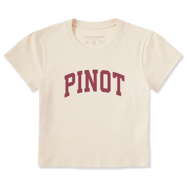 Women's Pinot Arch Crusher-LITE Shrunken Tee sold by Life is Good
