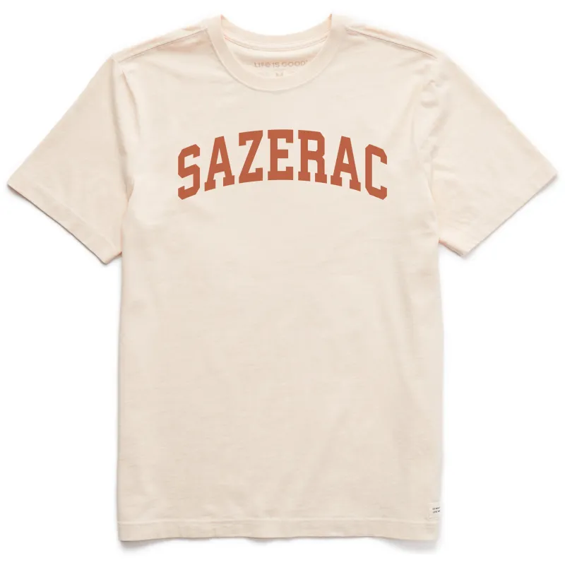 Men's Sazerac Arch Short Sleeve Crusher Tee sold by Life is Good