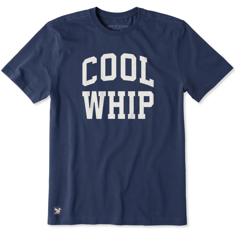 Men's Cool Whip Arch Short Sleeve Crusher Tee sold by Life is Good