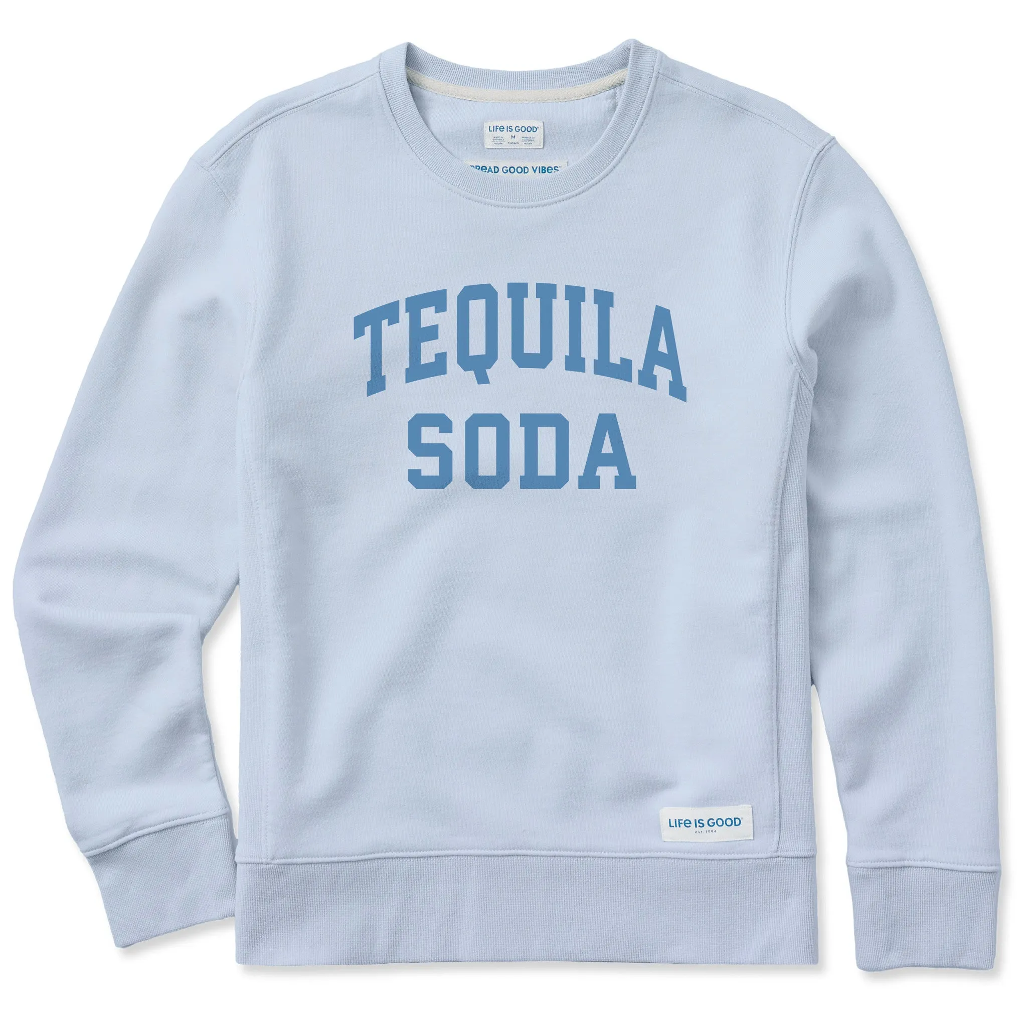 Women's Tequila Soda Arch Simply True Fleece Crew sold by Life is Good product image thumbnail 3