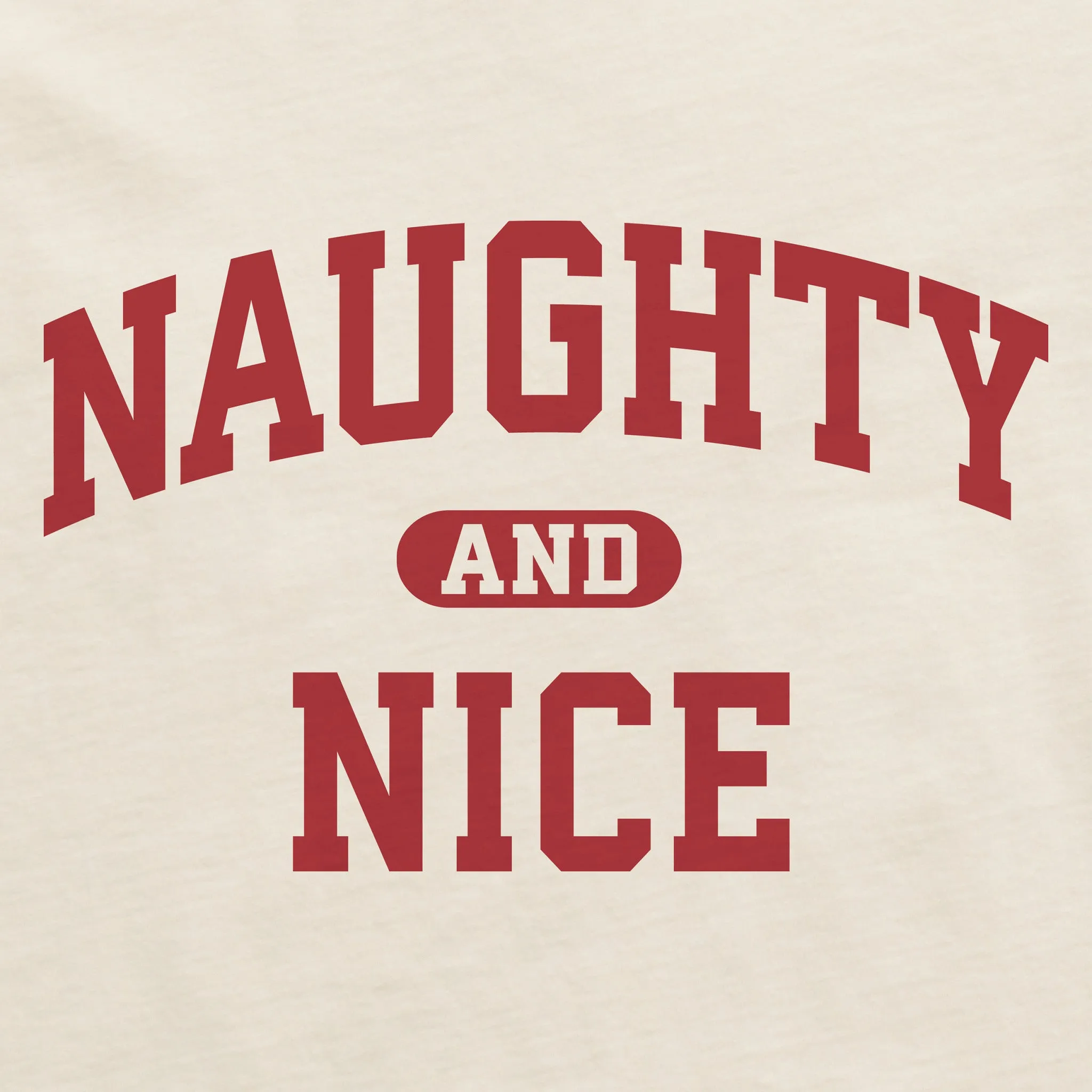 Women's Naughty and Nice Arch Short Sleeve Crusher Boxy Tee sold by Life is Good product image thumbnail 2