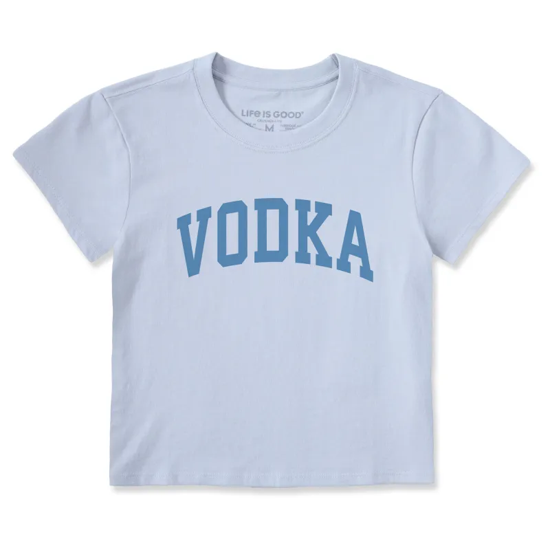 Women's Vodka Arch Crusher-LITE Shrunken Tee sold by Life is Good