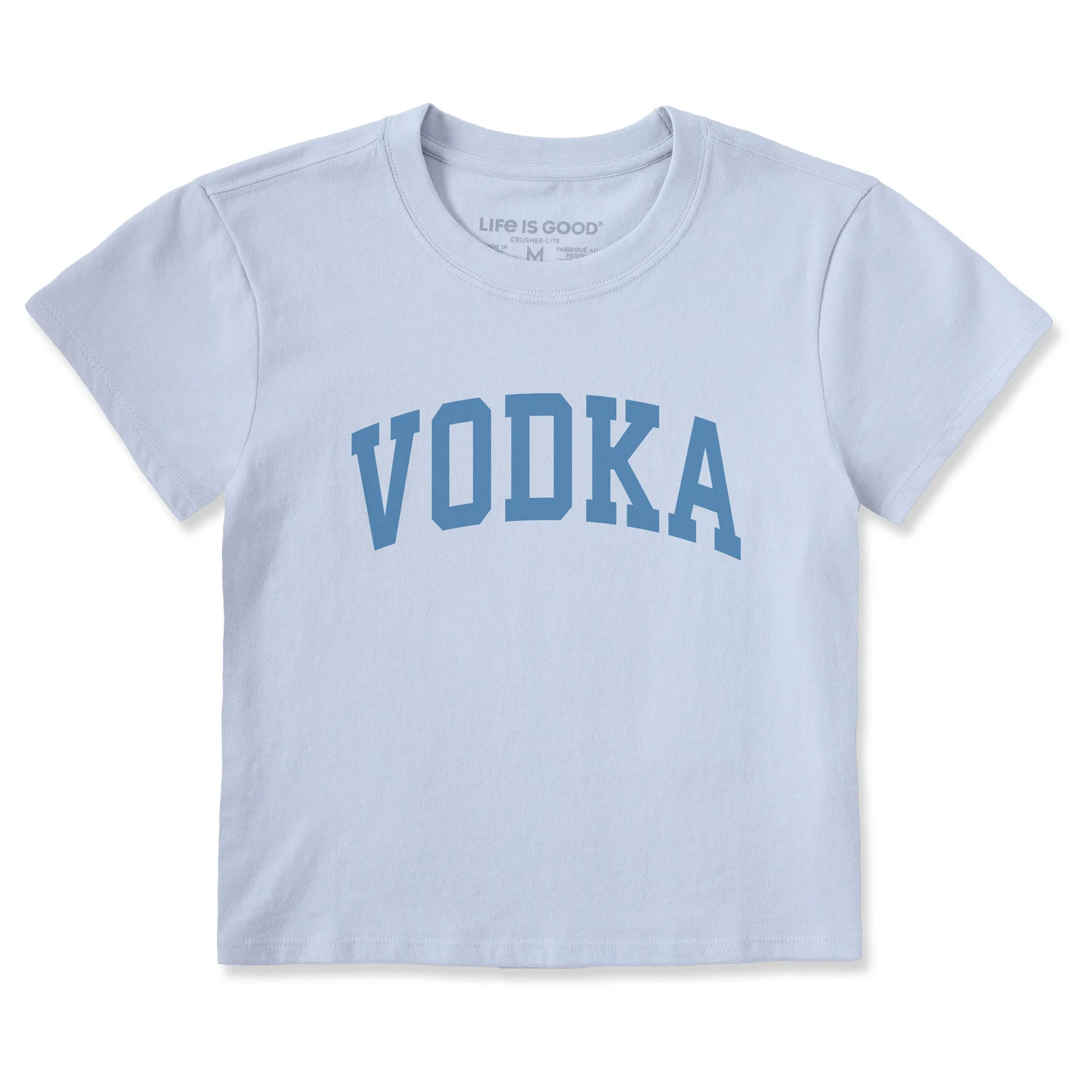 Women's Vodka Arch Crusher-LITE Shrunken Tee sold by Life is Good