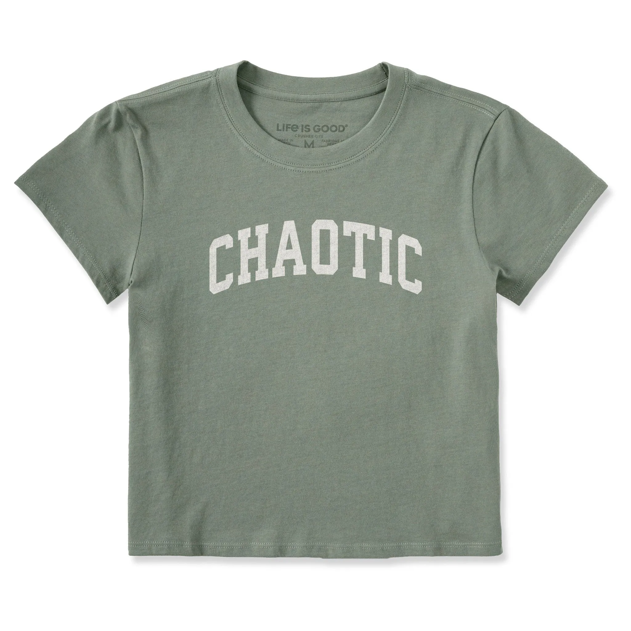 Women's Chaotic Arch Crusher-LITE Shrunken Tee sold by Life is Good