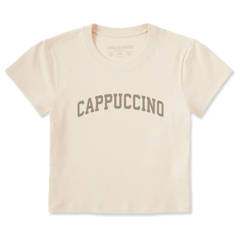 Women's Cappuccino Arch Crusher-LITE Shrunken Tee made by Life is Good