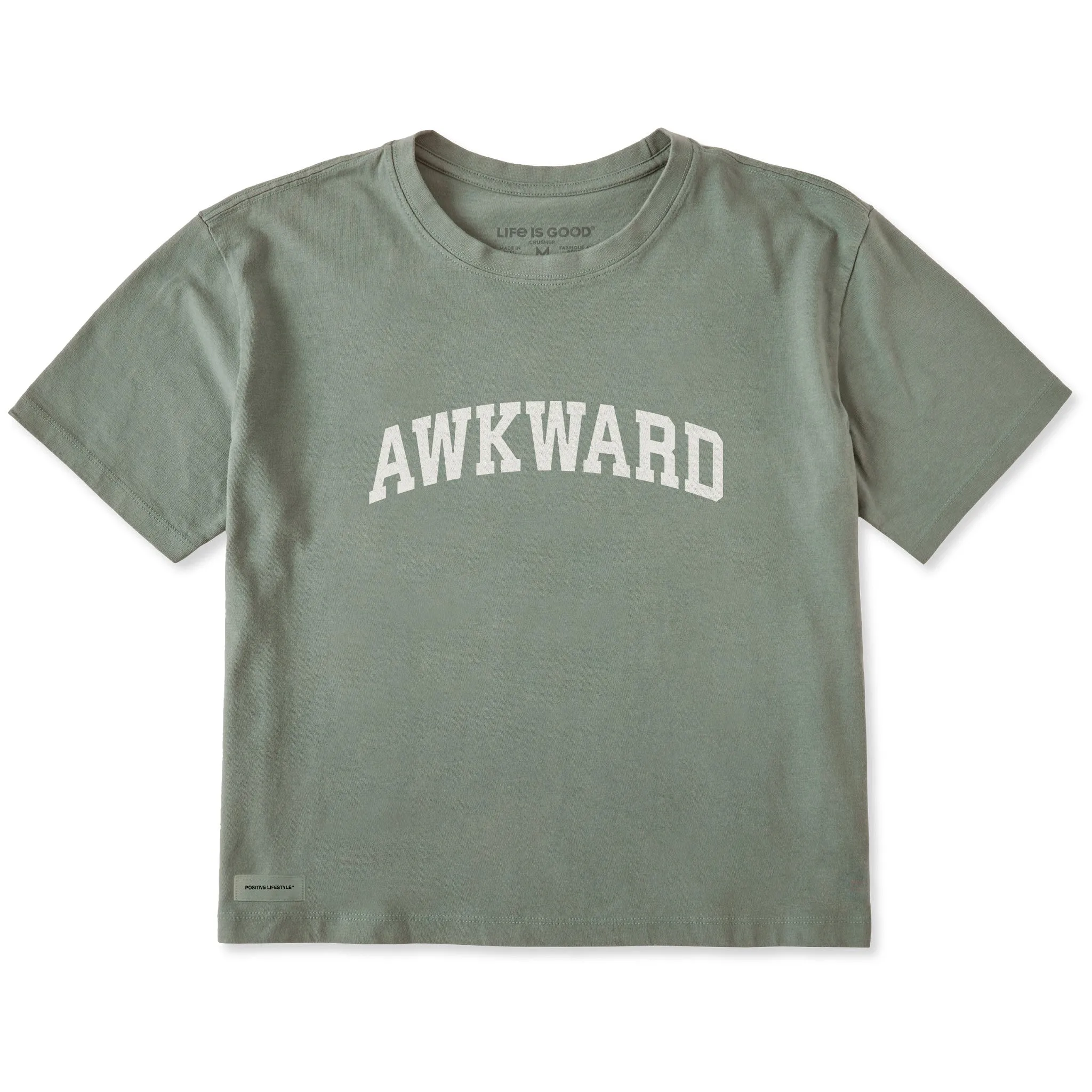 Women's Awkward Arch Short Sleeve Crusher Boxy Tee sold by Life is Good