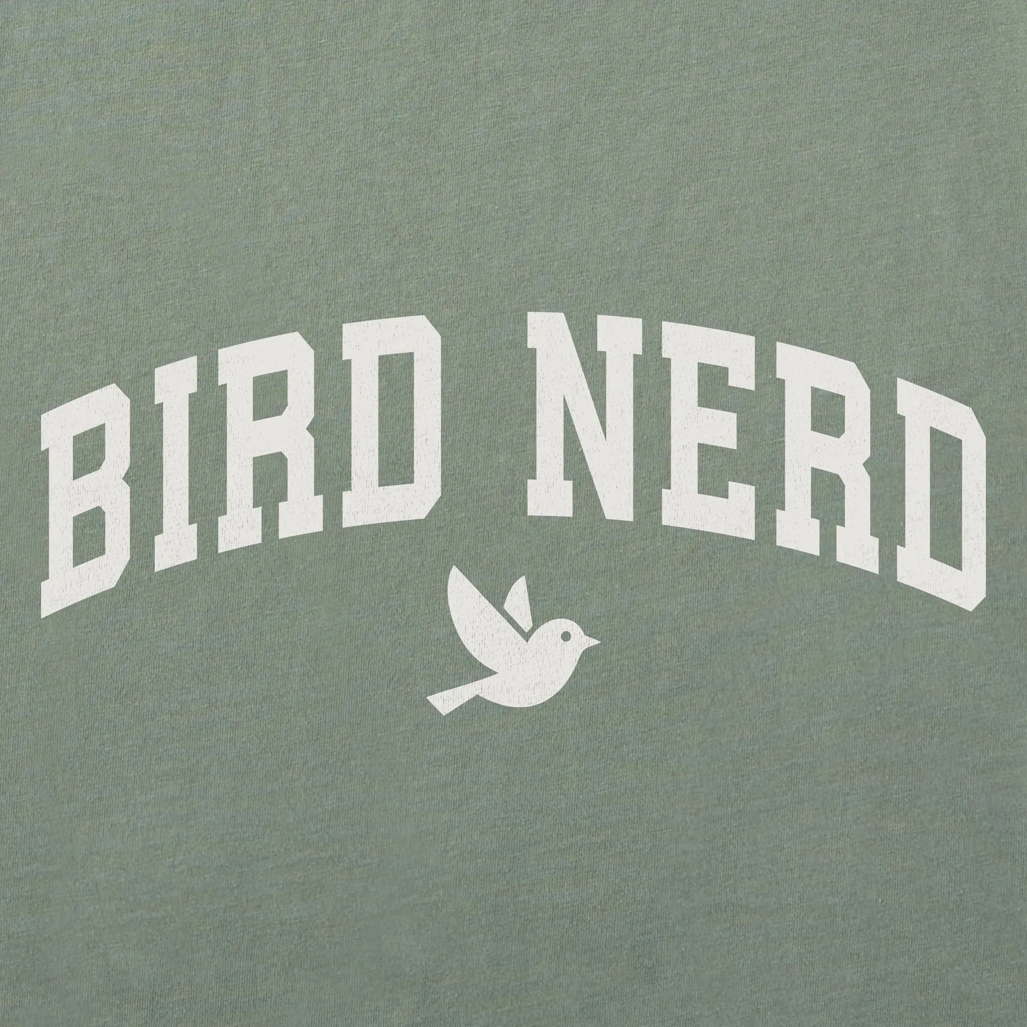 Men's Bird Nerd Arch Simply True Fleece Crew sold by Life is Good product image thumbnail 2