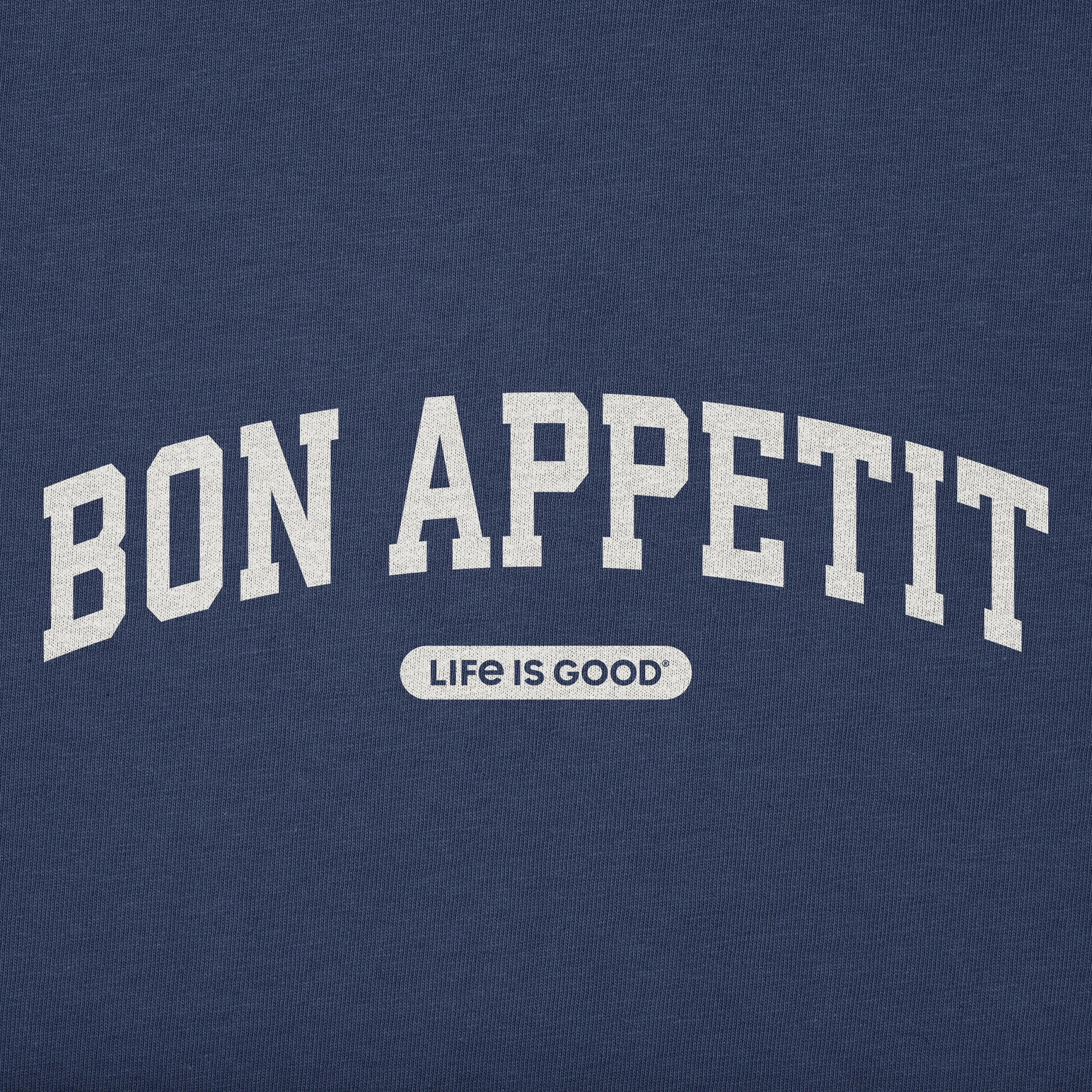 Women's Bon Appetit Arch Short Sleeve Crusher Boxy Tee sold by Life is Good product image thumbnail 2