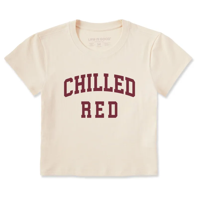 Women's Chilled Red Arch Crusher-LITE Shrunken Tee sold by Life is Good