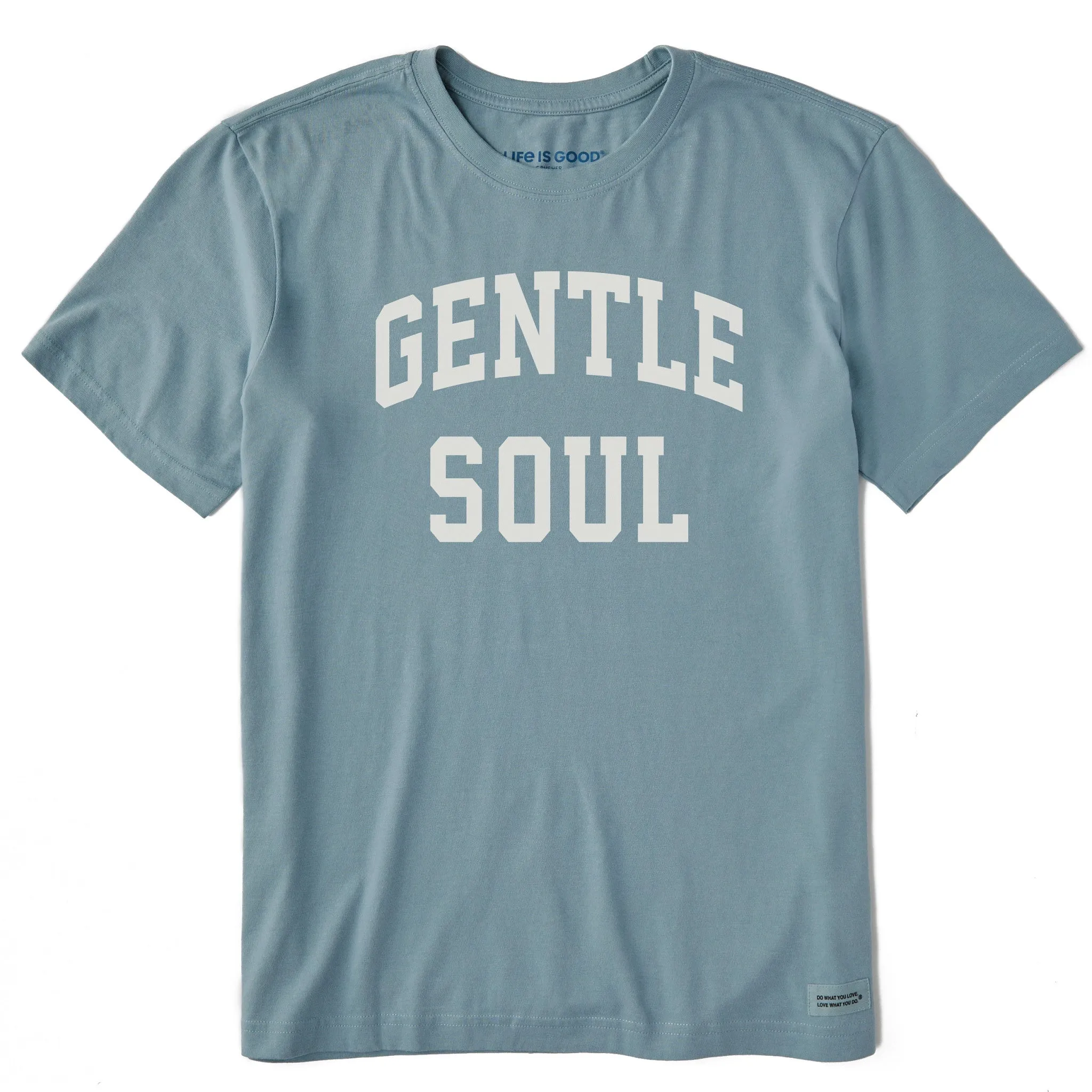 Men's Gentle Soul Arch Short Sleeve Crusher Tee sold by Life is Good