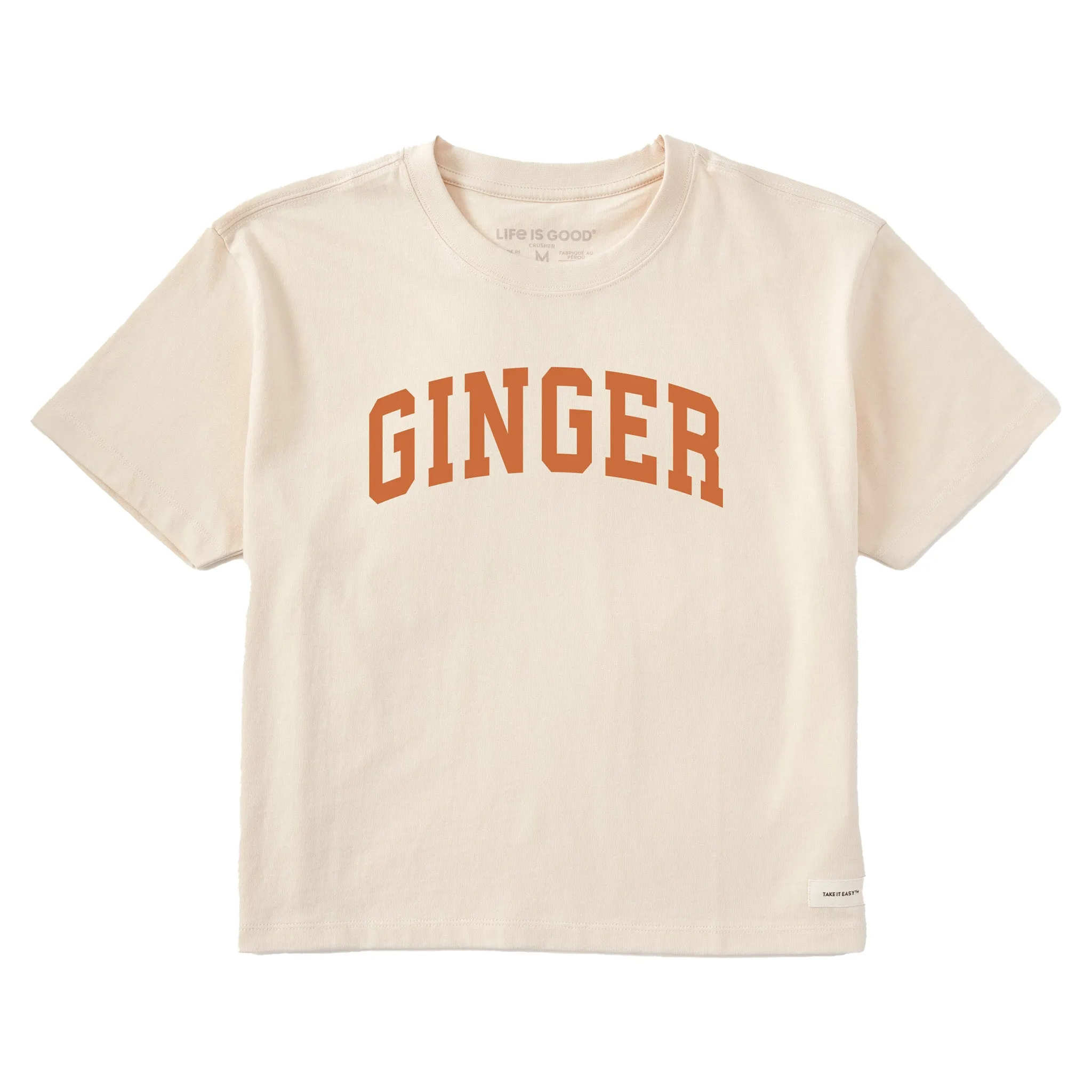 Women's Ginger Arch Short Sleeve Crusher Boxy Tee sold by Life is Good