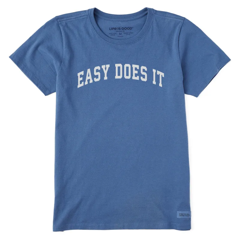 Women's Easy Does It Arch Short Sleeve Crusher Tee sold by Life is Good