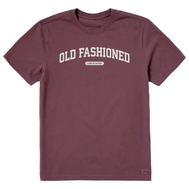 Men's Old Fashioned Arch Short Sleeve Crusher Tee sold by Life is Good