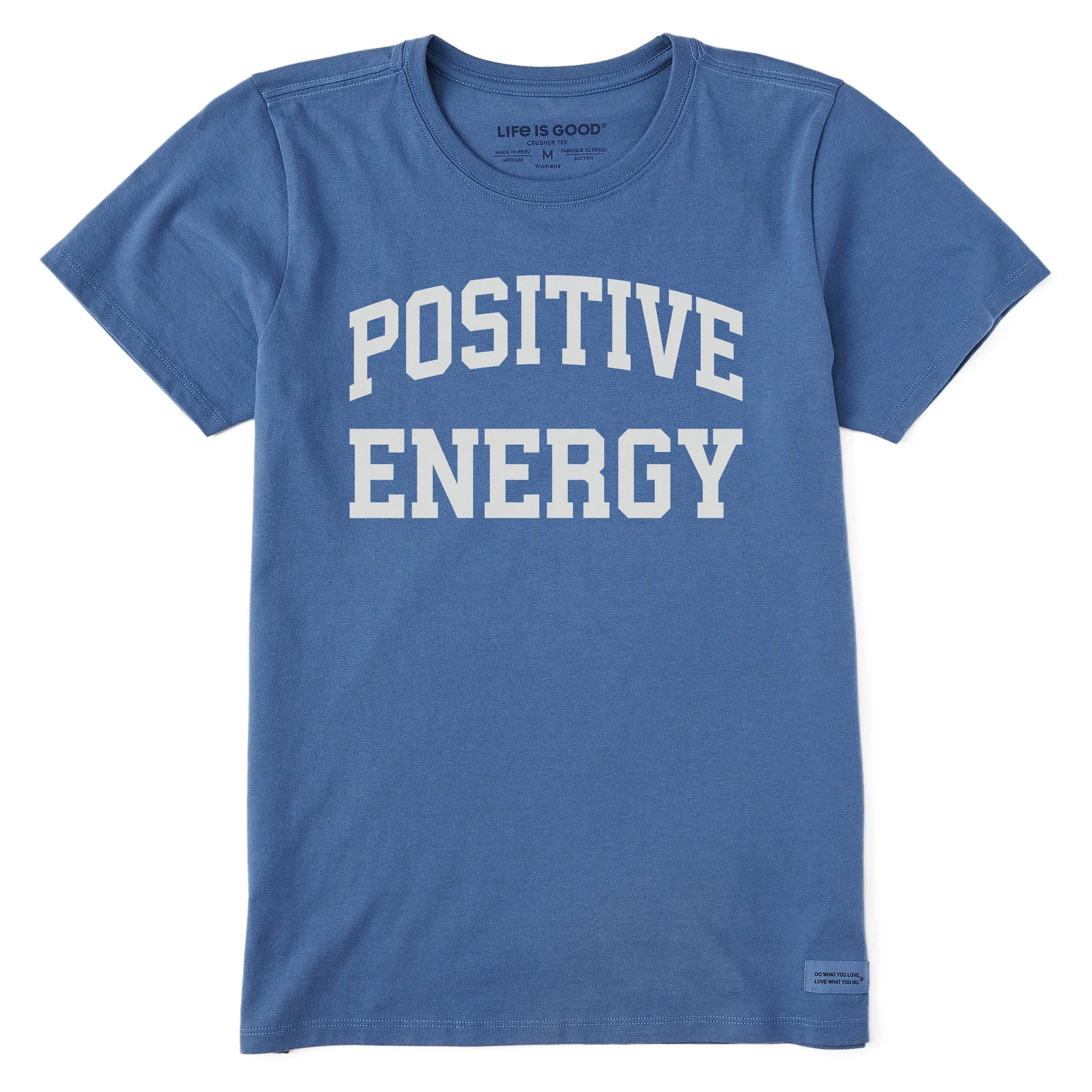 Women's Positive Energy Arch Short Sleeve Crusher Tee sold by Life is Good