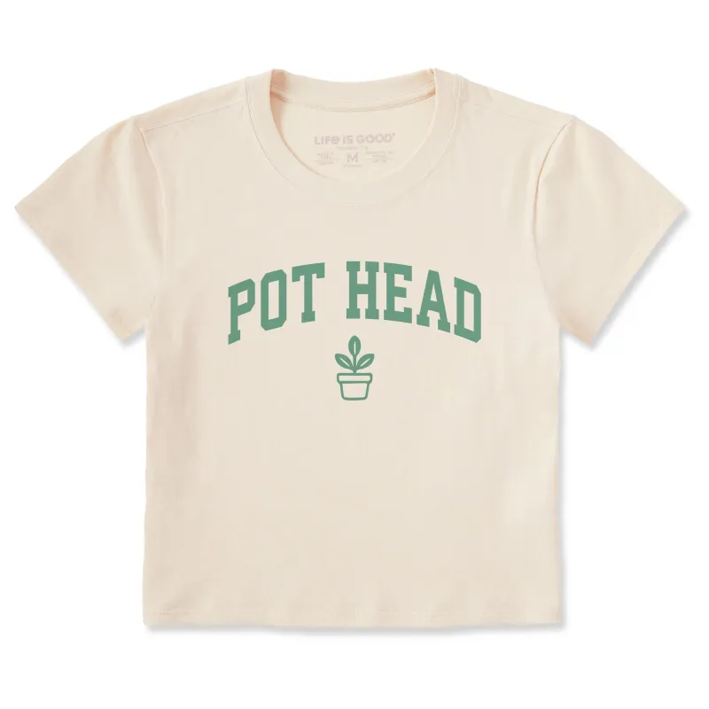 Women's Pot Head Arch Crusher-LITE Shrunken Tee sold by Life is Good