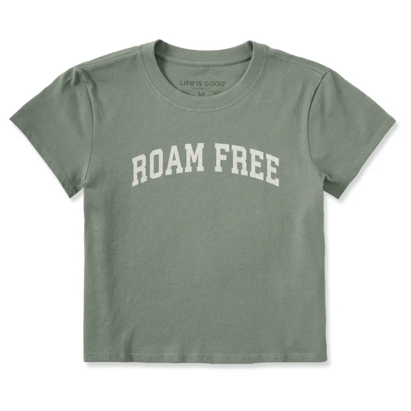 Women's Roam Free Arch Crusher-LITE Shrunken Tee sold by Life is Good