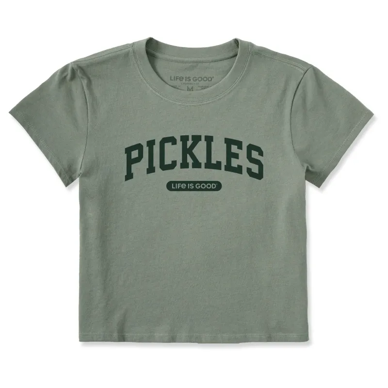 Women's Pickles Arch Crusher-LITE Shrunken Tee sold by Life is Good