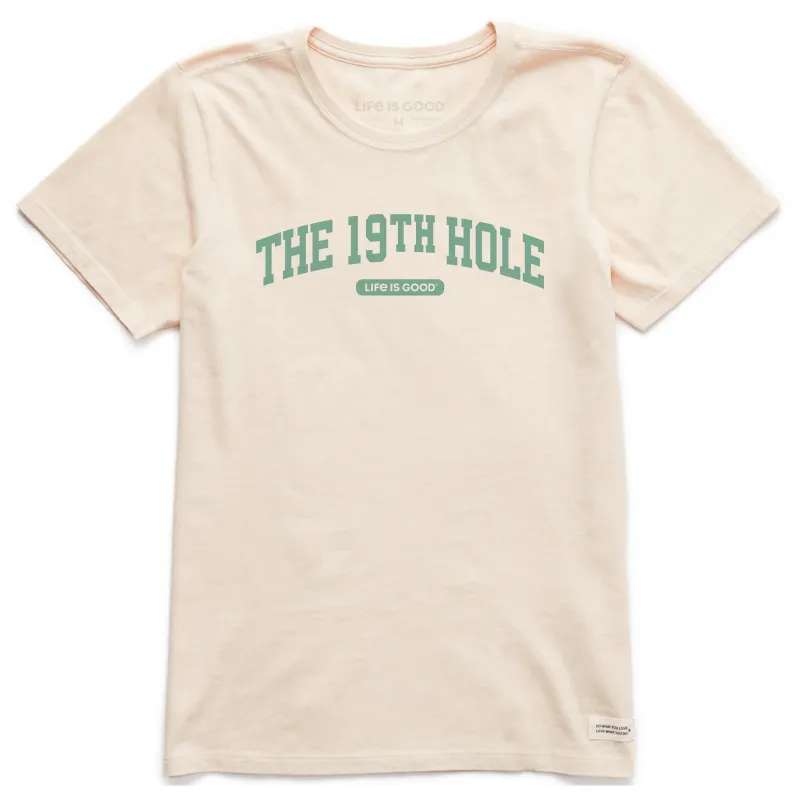 Women's The 19th Hole Arch Short Sleeve Crusher Tee sold by Life is Good