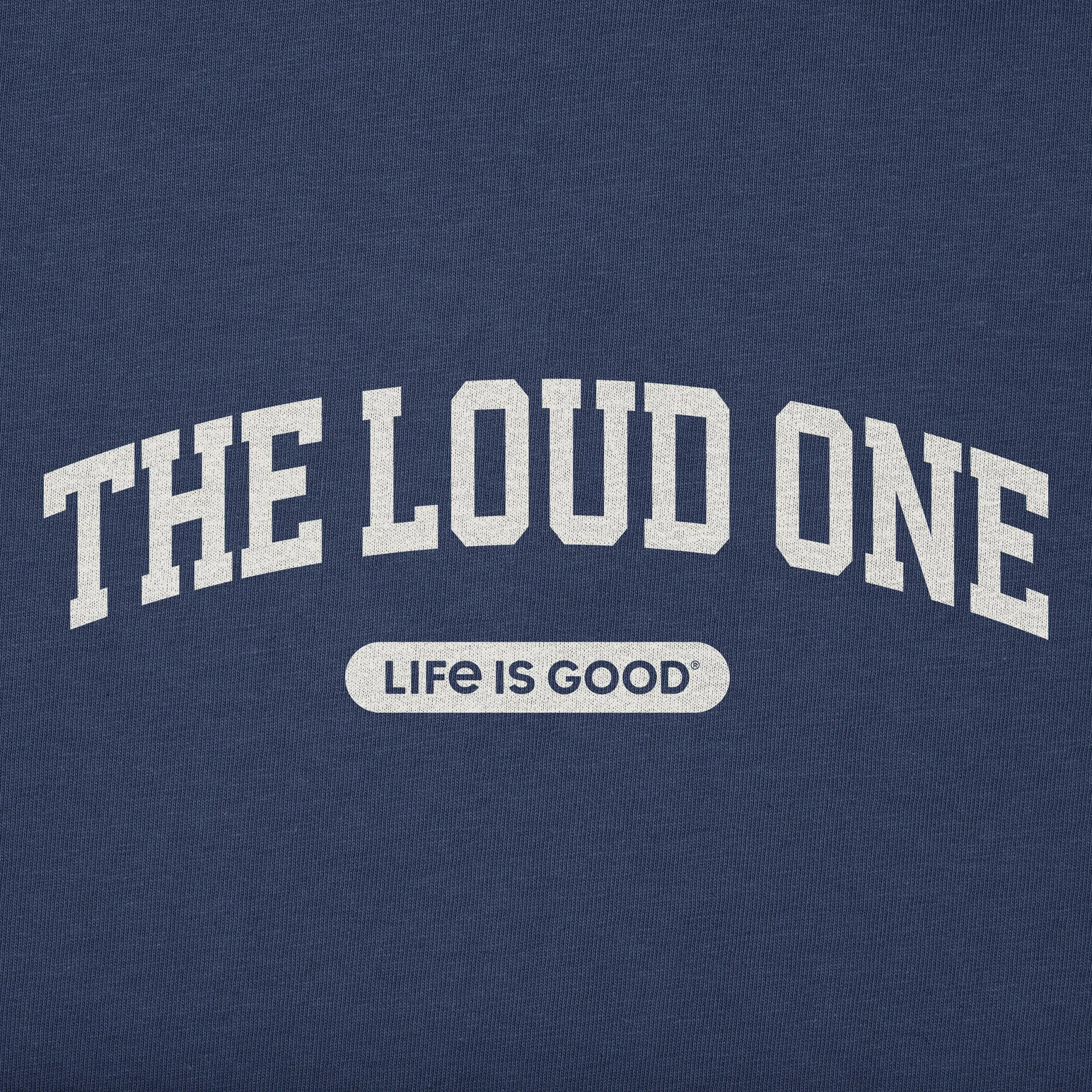 Women's The Loud One Arch Short Sleeve Crusher Tee sold by Life is Good product image thumbnail 2