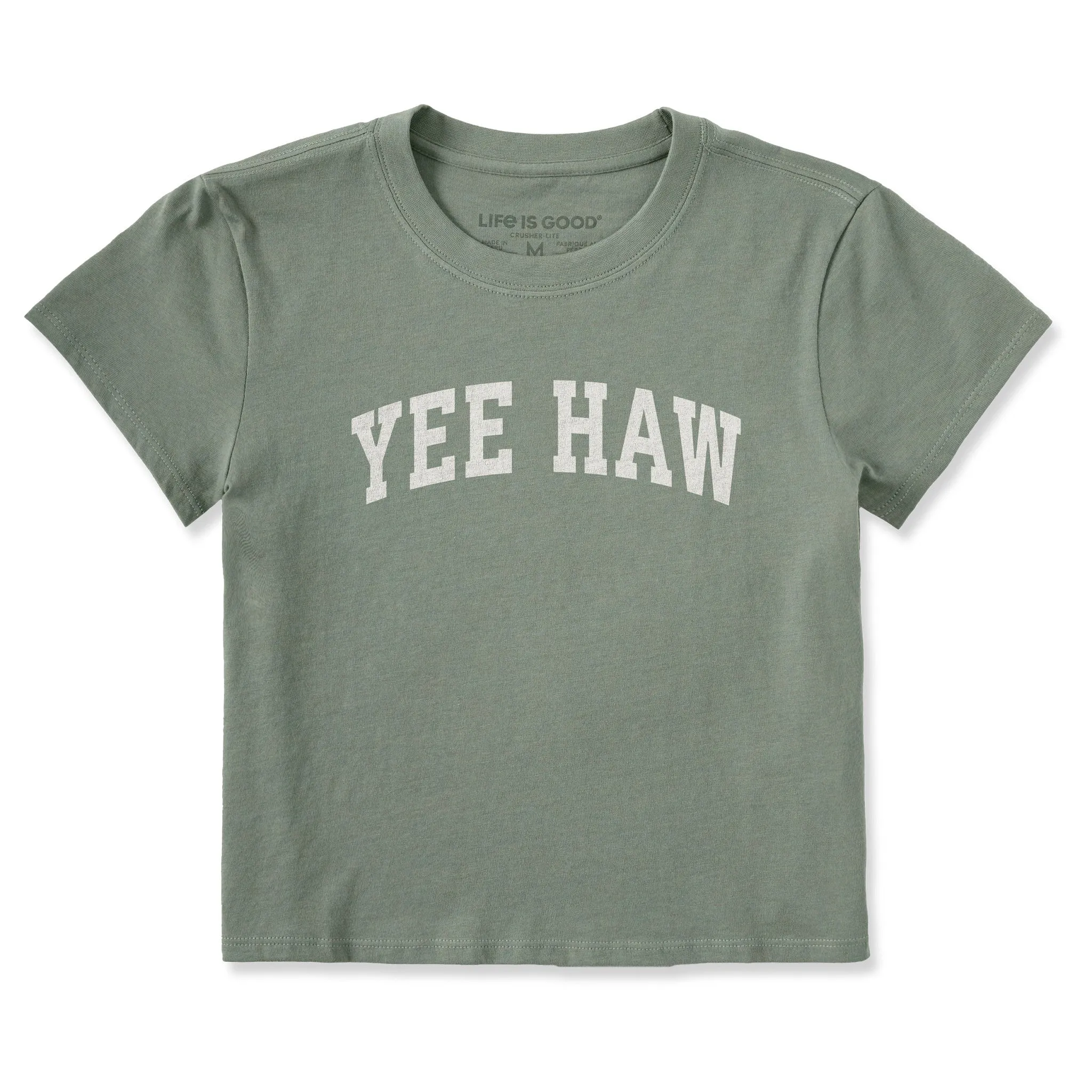 Women's Yee Haw Arch Crusher-LITE Shrunken Tee sold by Life is Good