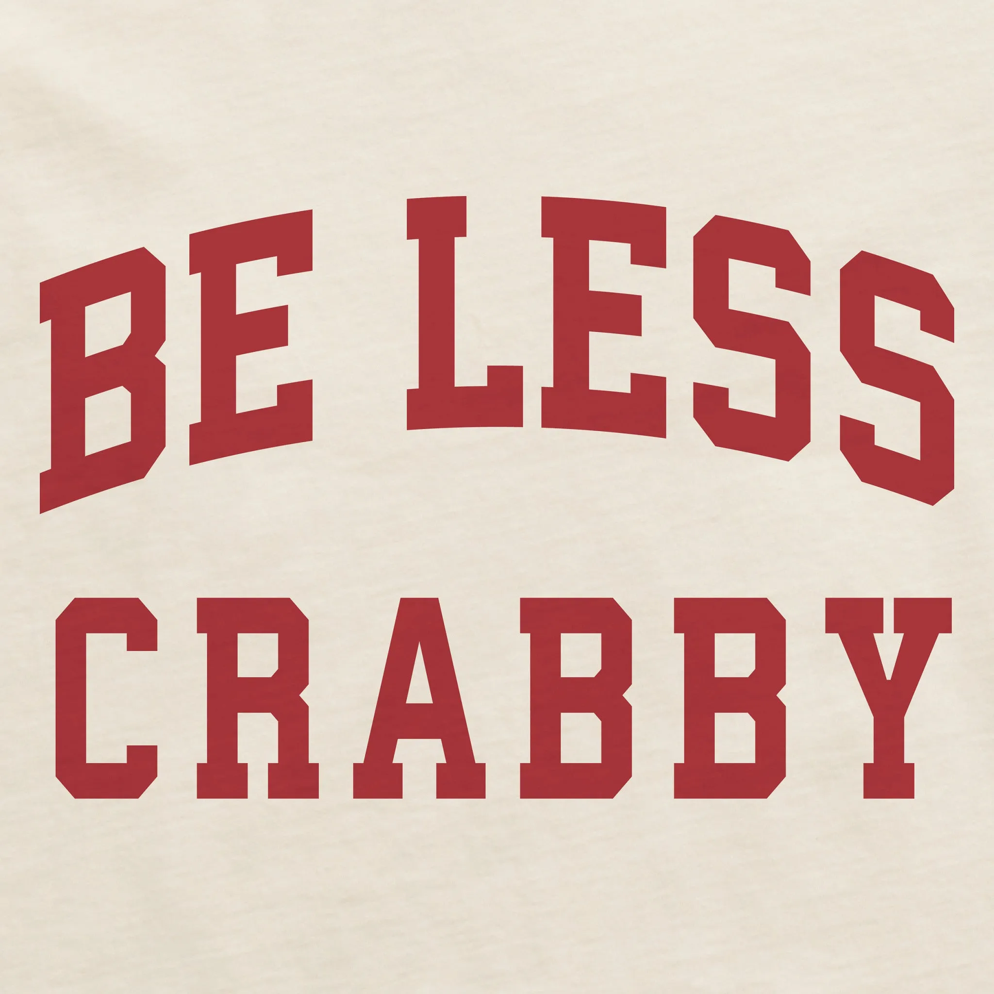 Men's Be Less Crabby Arch Short Sleeve Crusher Tee sold by Life is Good product image thumbnail 2