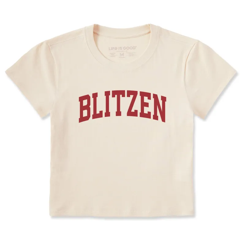 Women's Blitzen Arch Crusher-LITE Shrunken Tee sold by Life is Good