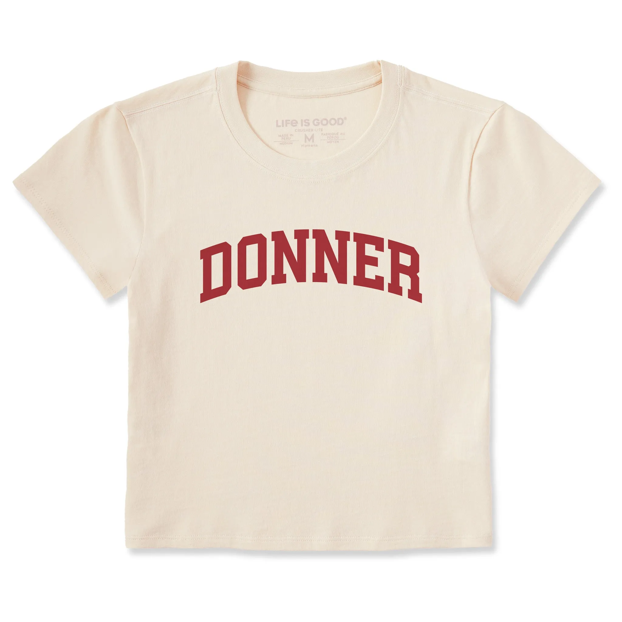 Women's Donner Arch Crusher-LITE Shrunken Tee sold by Life is Good
