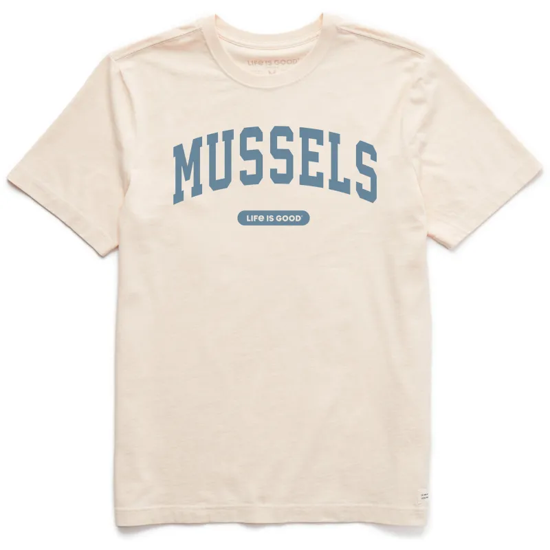 Men's Mussels Arch Short Sleeve Crusher Tee sold by Life is Good