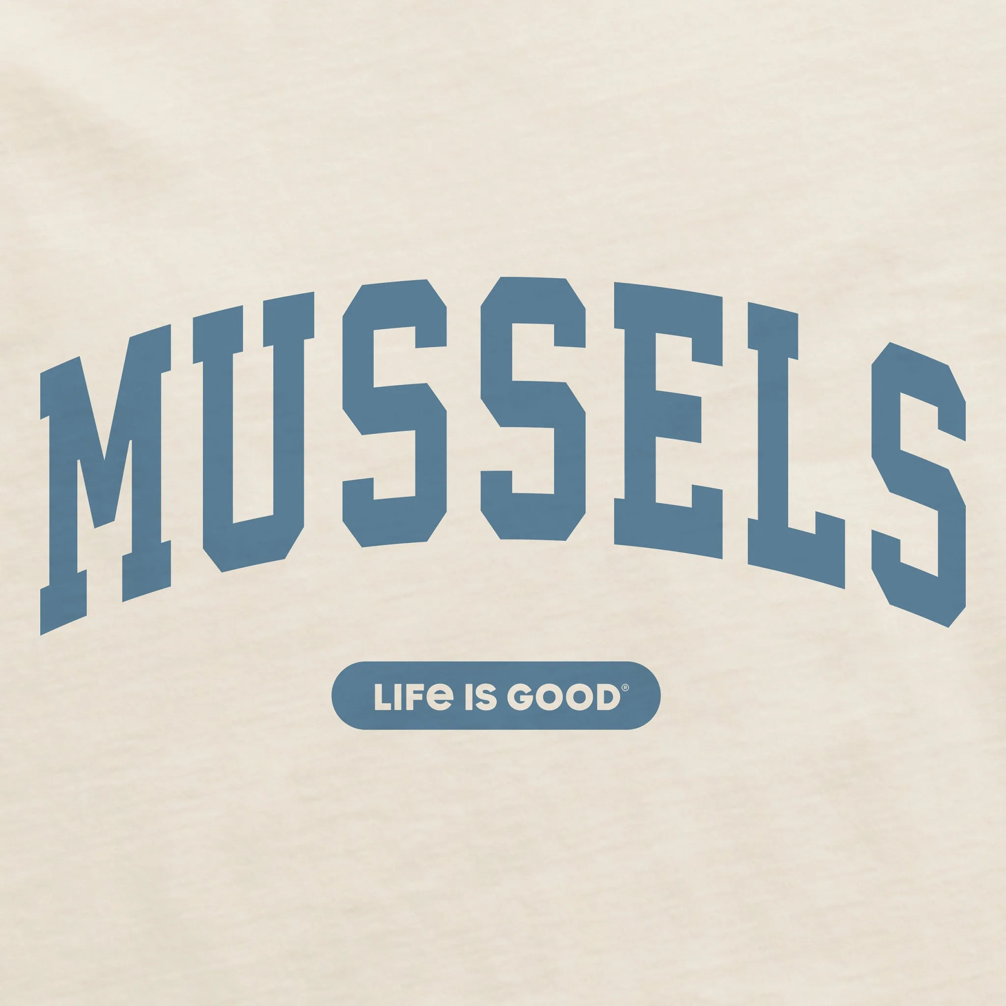 Men's Mussels Arch Short Sleeve Crusher Tee sold by Life is Good product image thumbnail 2