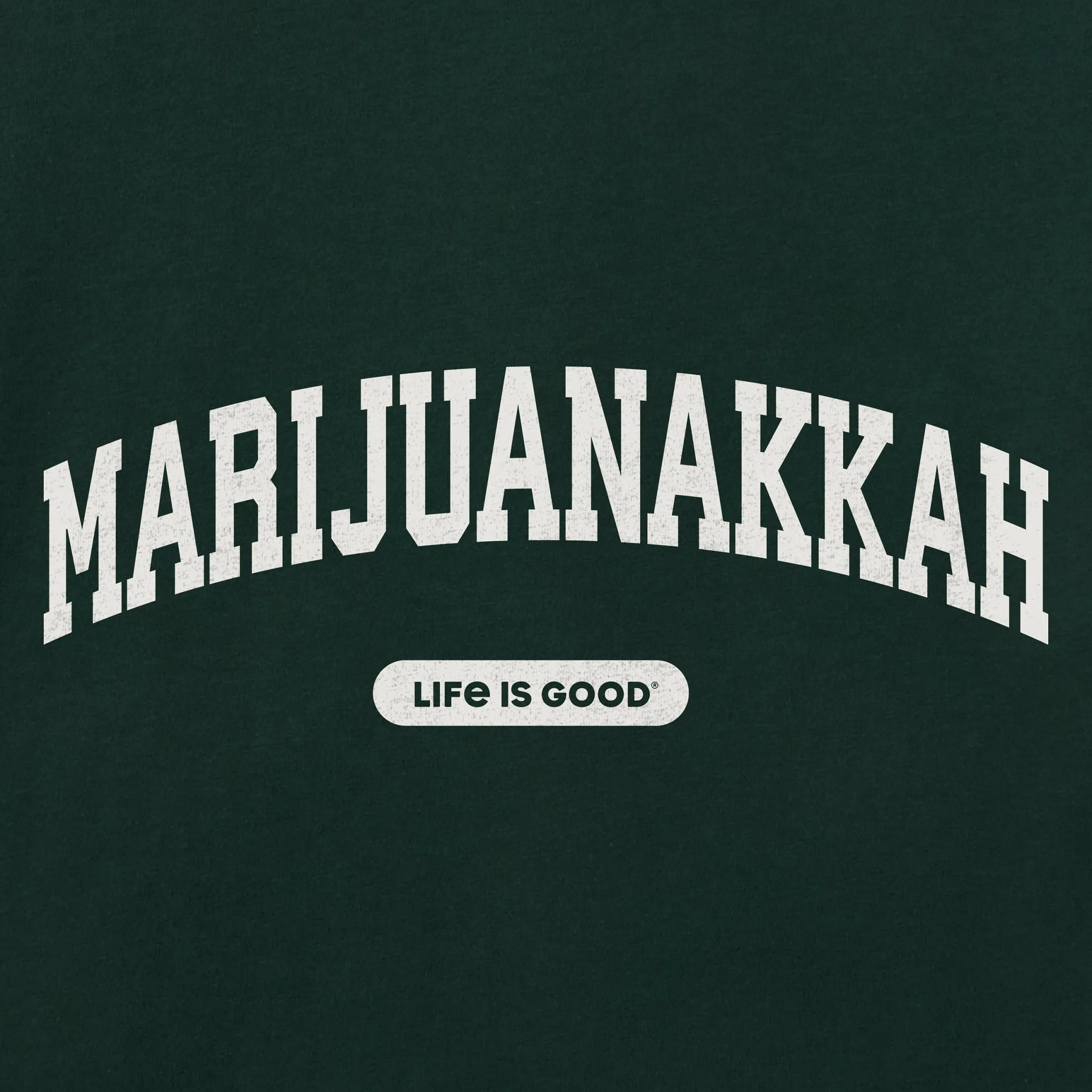Women's Marijuanakkah Arch Long Sleeve Crusher Tee sold by Life is Good product image thumbnail 2