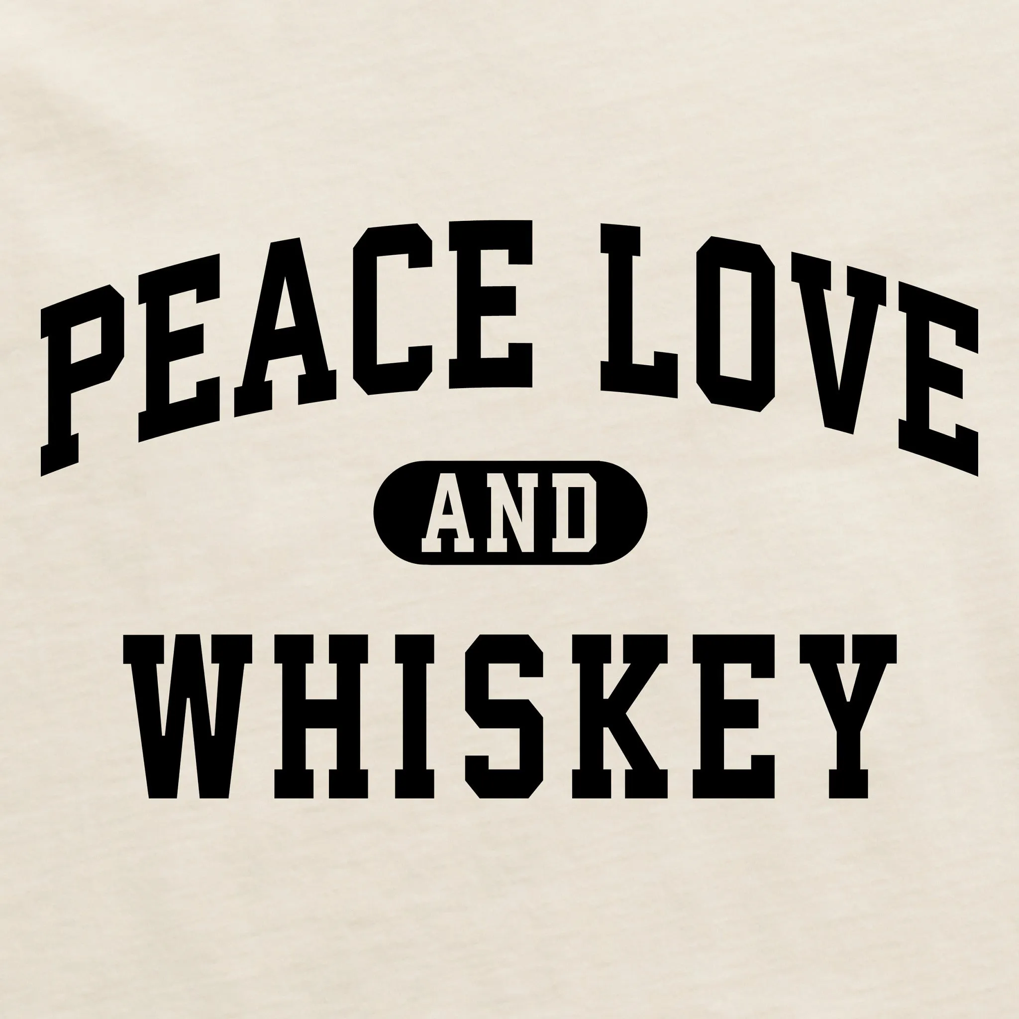 Women's Peace Love and Whiskey Arch Crusher-LITE Shrunken Tee sold by Life is Good product image thumbnail 2
