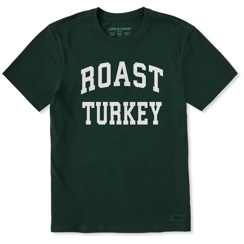 Men's Roast Turkey Arch Short Sleeve Crusher Tee sold by Life is Good