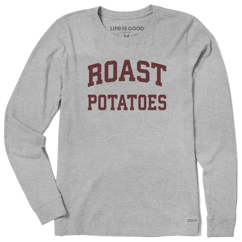 Women's Roast Potatoes Arch Long Sleeve Crusher Tee sold by Life is Good