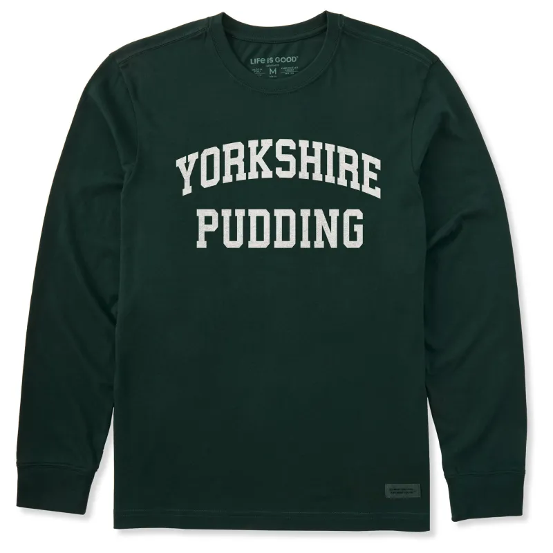 Men's Yorkshire Pudding Arch Long Sleeve Crusher Tee sold by Life is Good