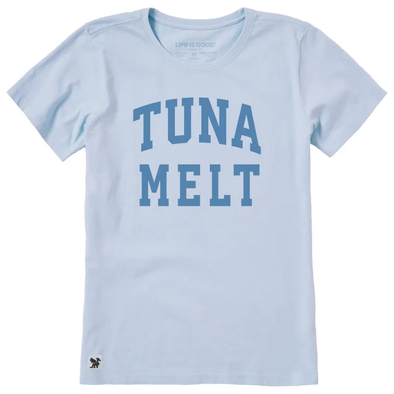 Women's Tuna Melt Arch Short Sleeve Crusher Tee sold by Life is Good