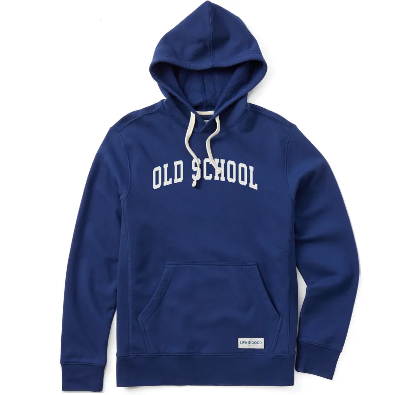 Men's Old School Arch Simply True Fleece Hoodie sold by Life is Good