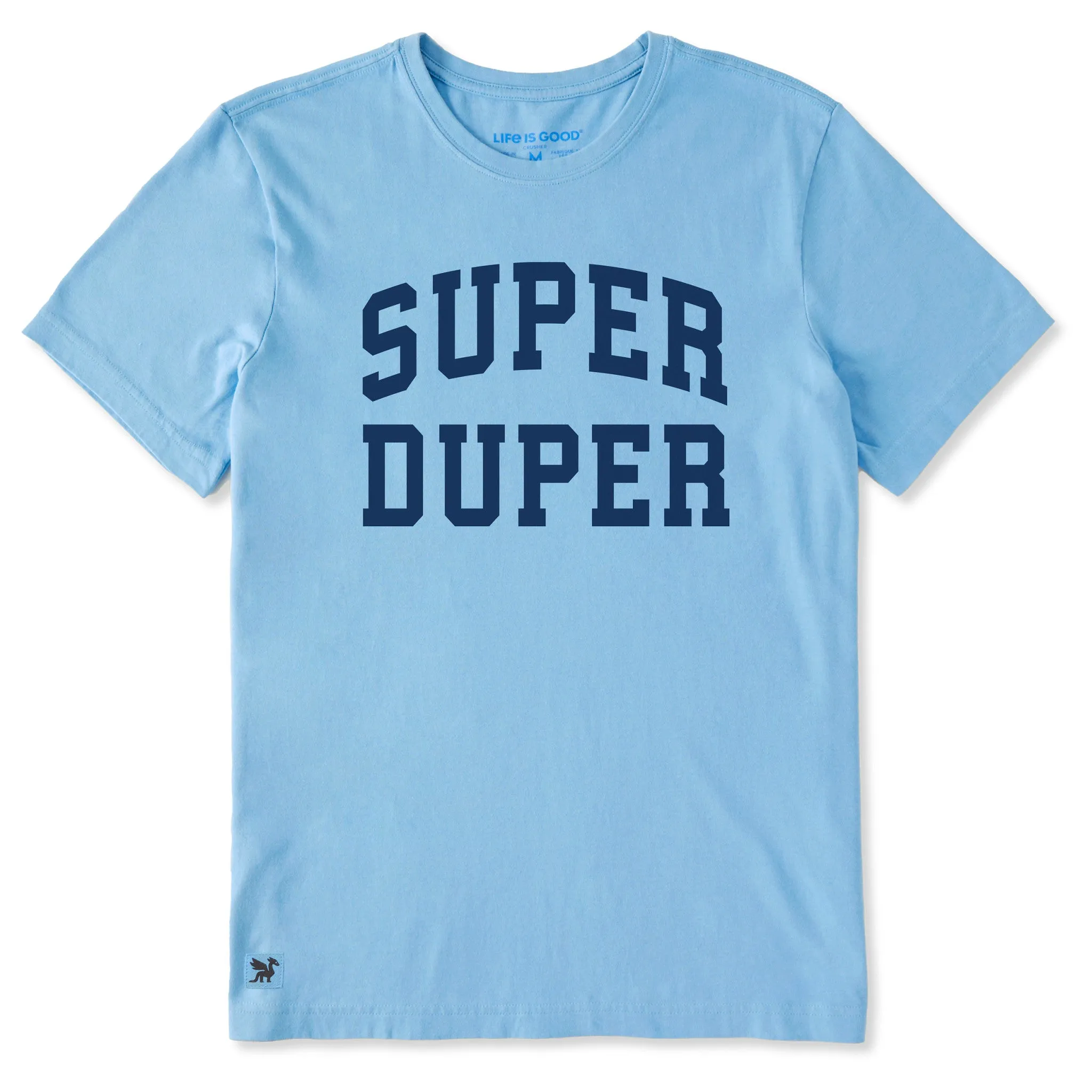 Men's Super Duper Arch Short Sleeve Crusher Tee sold by Life is Good