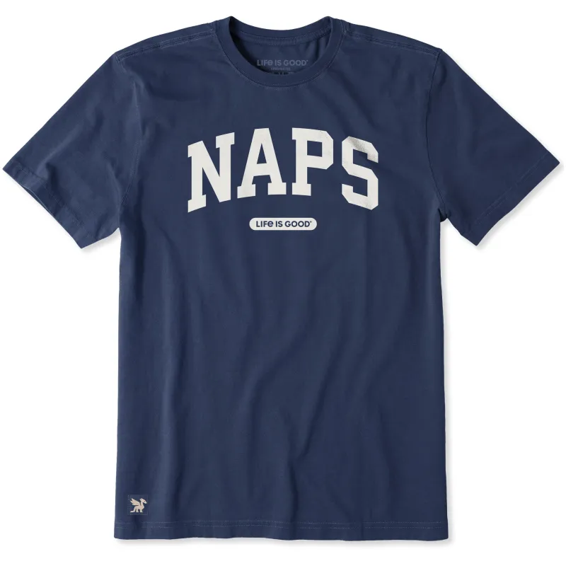 Men's Naps Arch Short Sleeve Crusher Tee sold by Life is Good