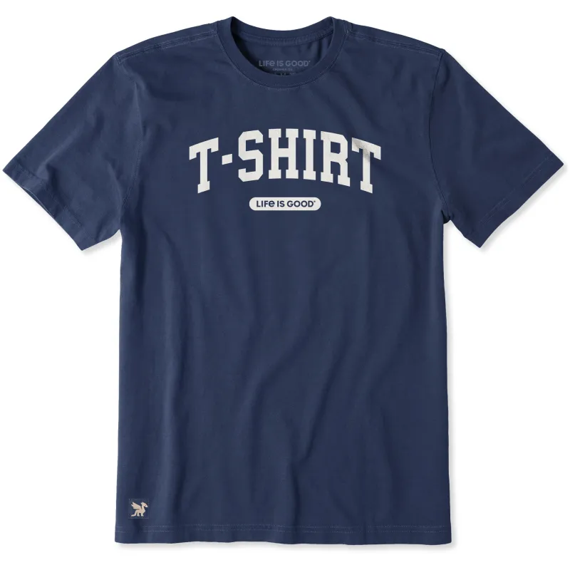 Men's T-Shirt Arch Short Sleeve Crusher Tee sold by Life is Good