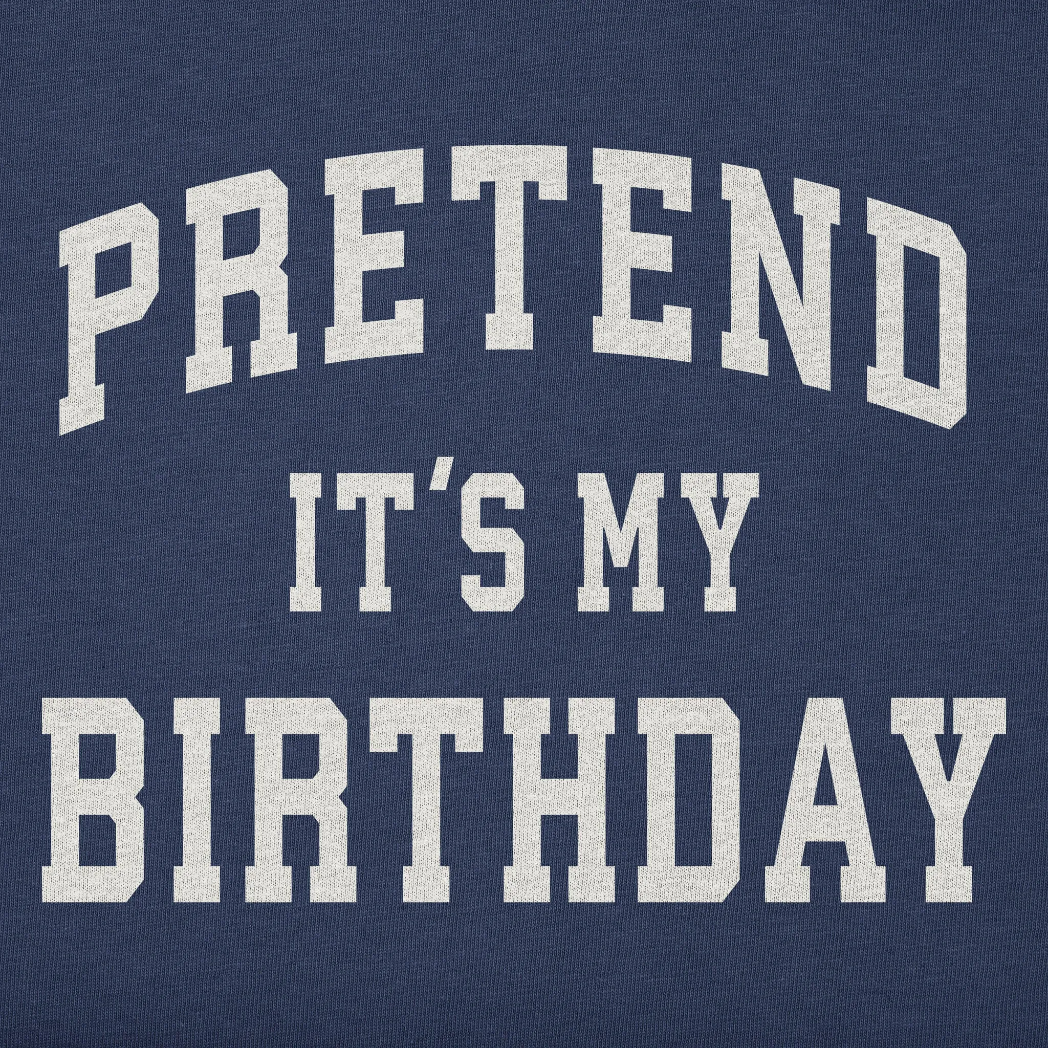 Men's Pretend It's My Birthday Arch Short Sleeve Crusher Tee sold by Life is Good product image thumbnail 2