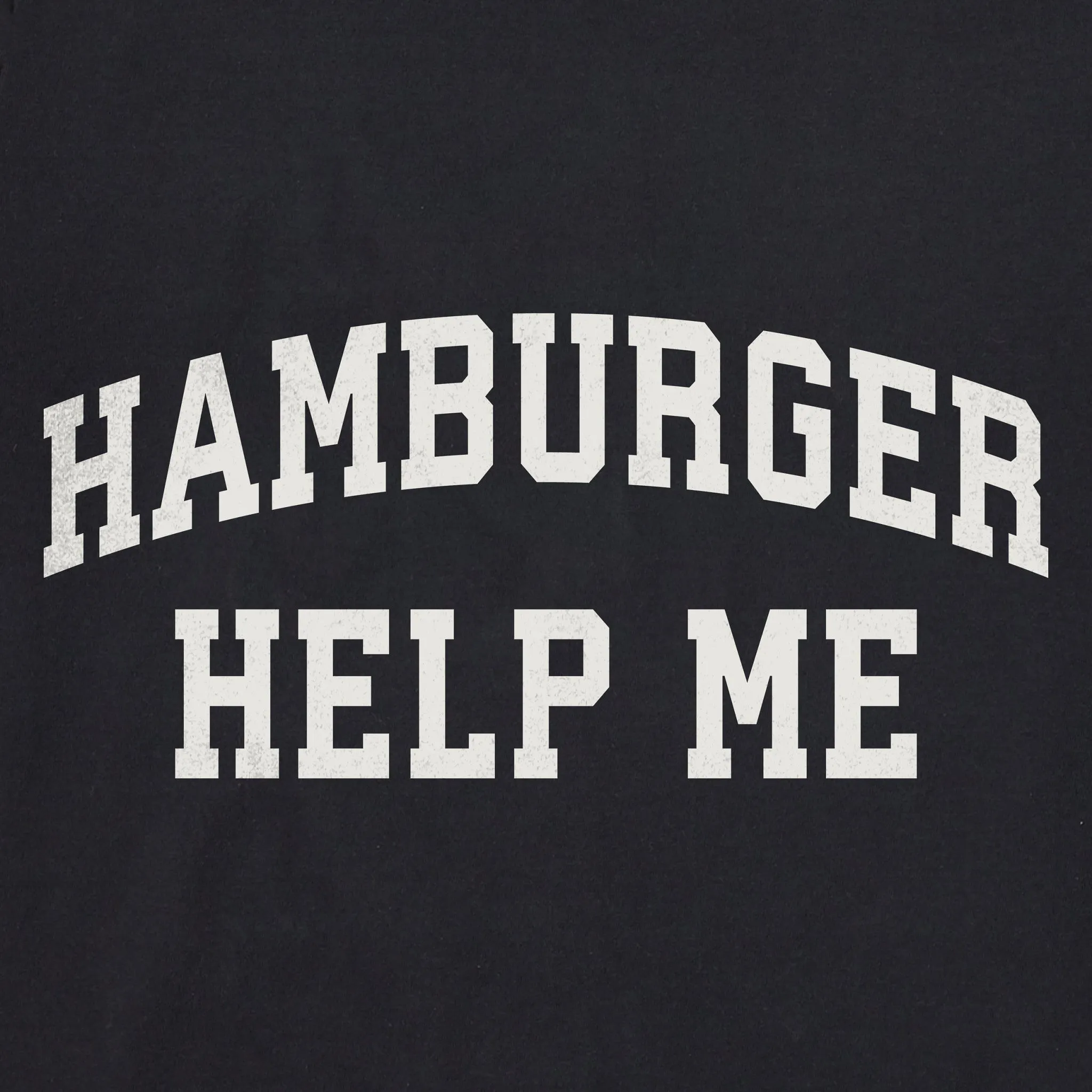 Men's Hamburger Help Me Arch Short Sleeve Crusher Tee sold by Life is Good product image thumbnail 2