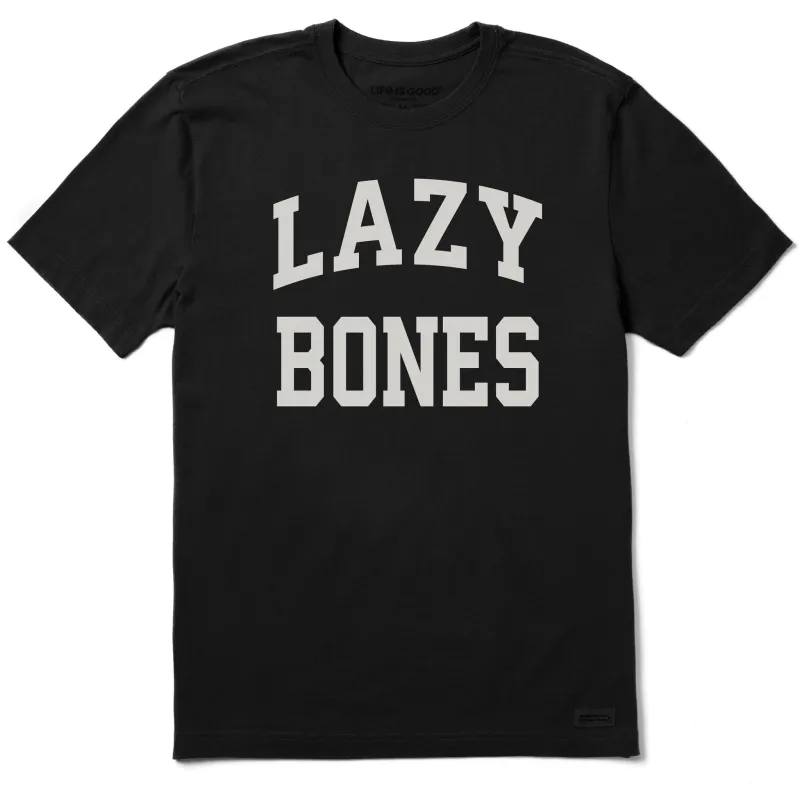 Men's Lazy Bones Arch Short Sleeve Crusher Tee sold by Life is Good