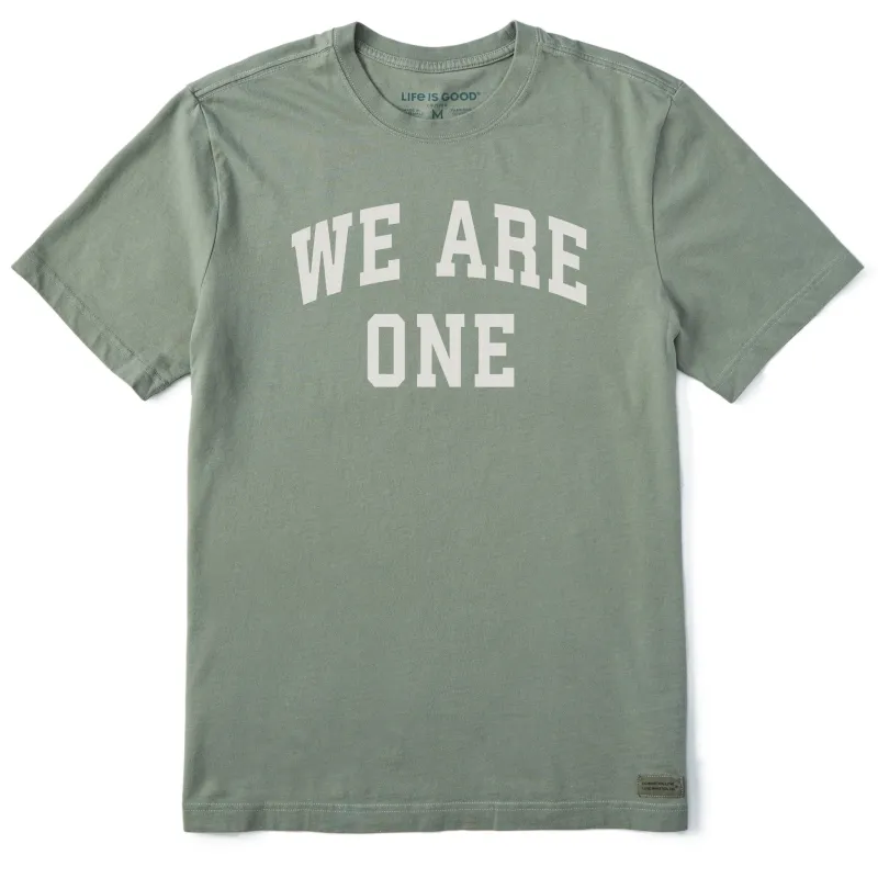 Men's We Are One Arch Short Sleeve Crusher Tee sold by Life is Good