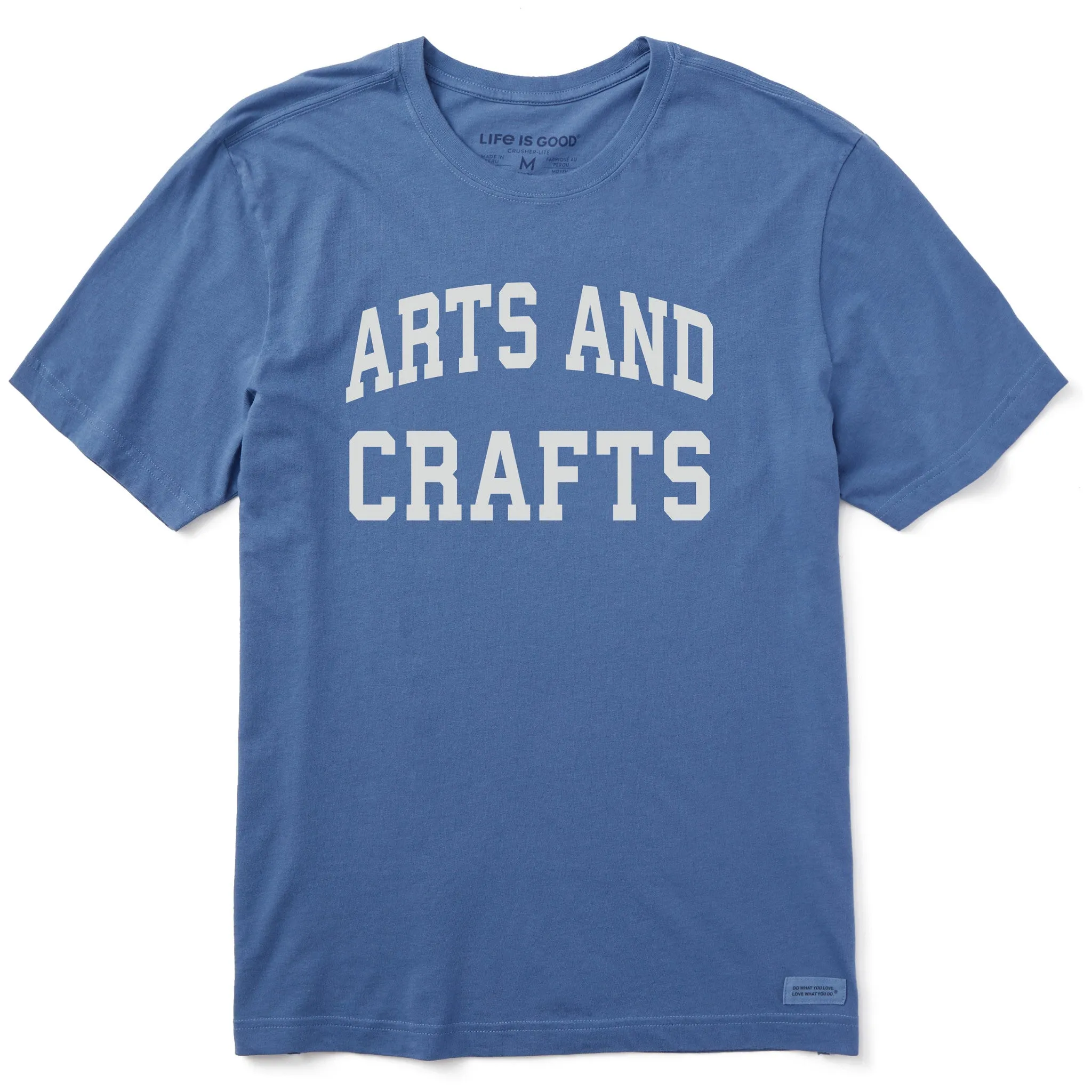 Men's Arts and Crafts Arch Short Sleeve Crusher Tee sold by Life is Good