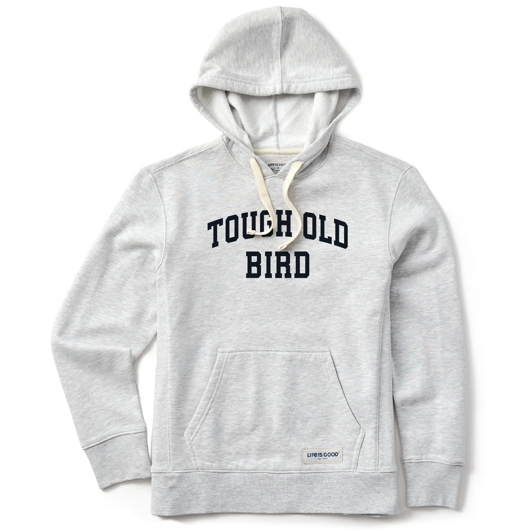 Women's Tough Old Bird Arch Simply True Fleece Hoodie sold by Life is Good